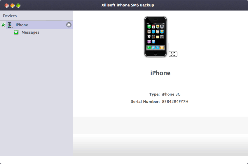 iPhone SMS Backup for Mac